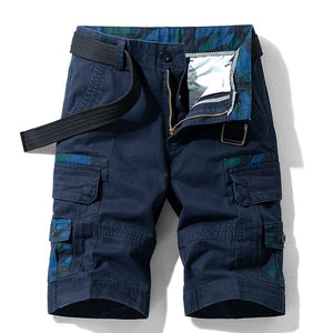 Cargo Shorts Outwear Fashion Twill Cotton Camouflage Shorts Men