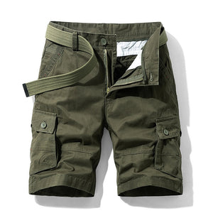 Cargo Shorts Outwear Fashion Twill Cotton Camouflage Shorts Men