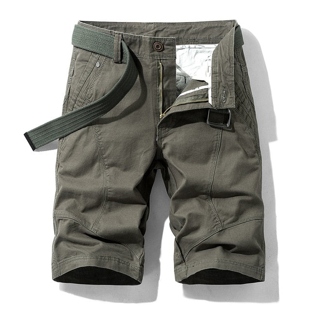 Cargo Shorts Outwear Fashion Twill Cotton Camouflage Shorts Men