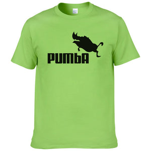 Pumba Men Casual Short Sleeves Cotton T Shirt