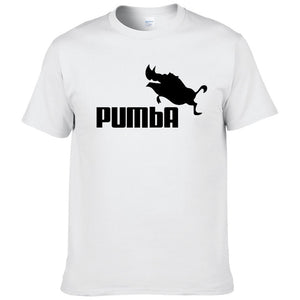 Pumba Men Casual Short Sleeves Cotton T Shirt