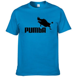 Pumba Men Casual Short Sleeves Cotton T Shirt