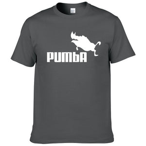 Pumba Men Casual Short Sleeves Cotton T Shirt