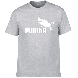 Pumba Men Casual Short Sleeves Cotton T Shirt