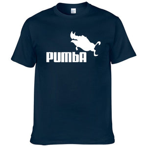 Pumba Men Casual Short Sleeves Cotton T Shirt