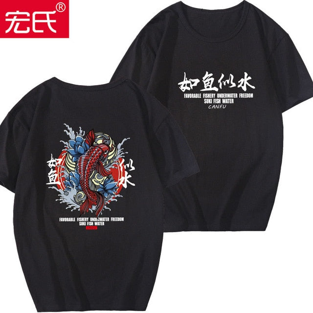 Special Japanese Tide Brand Unisex Summer Street Hip Hop T-shirt