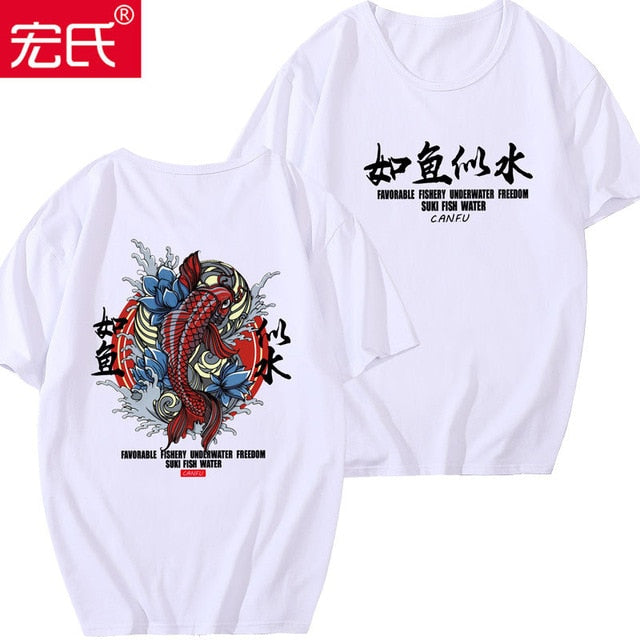 Special Japanese Tide Brand Unisex Summer Street Hip Hop T-shirt