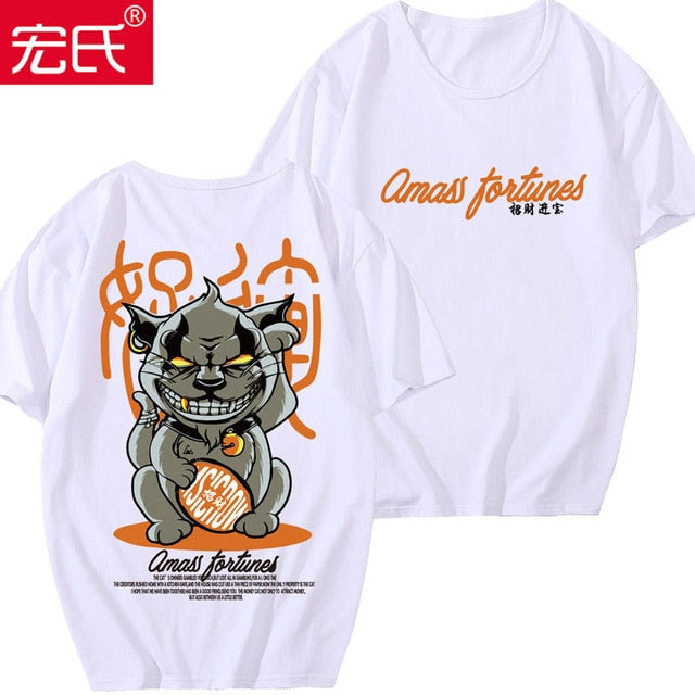 Special Japanese Tide Brand Unisex Summer Street Hip Hop T-shirt