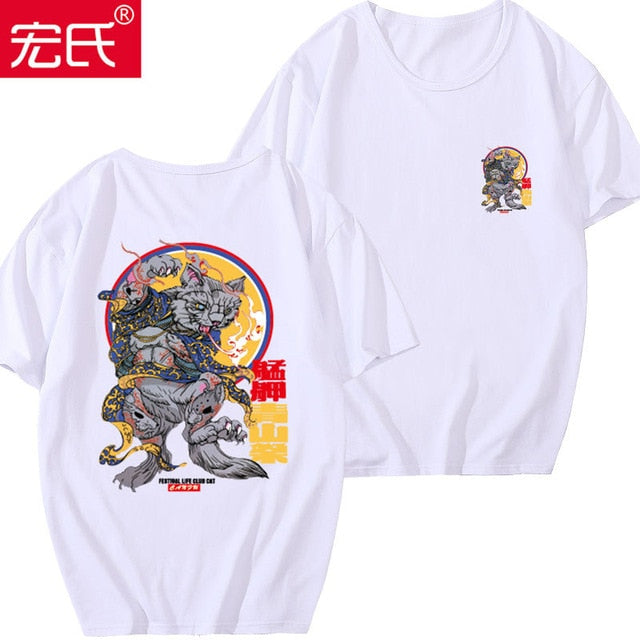 Special Japanese Tide Brand Unisex Summer Street Hip Hop T-shirt