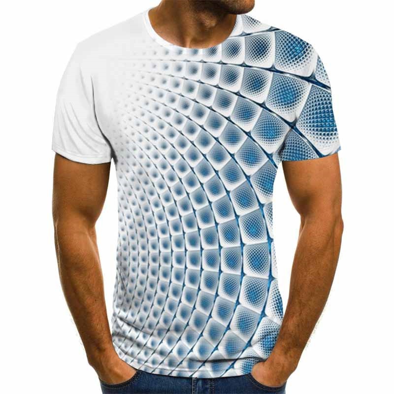 Three-dimensional 3D vortex T-Shirt