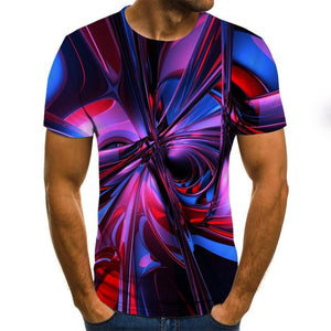 Three-dimensional 3D vortex T-Shirt