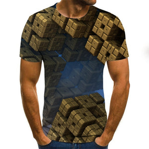 Three-dimensional 3D vortex T-Shirt