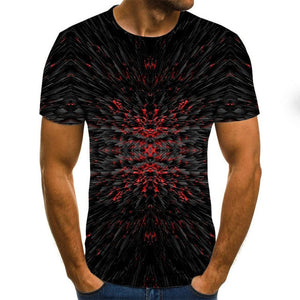 Three-dimensional 3D vortex T-Shirt