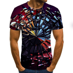 Three-dimensional 3D vortex T-Shirt