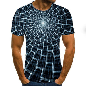 Three-dimensional 3D vortex T-Shirt