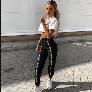 Sweatpants Trousers Hip Hop Loose Jogger Mujer Sporting Streetwear