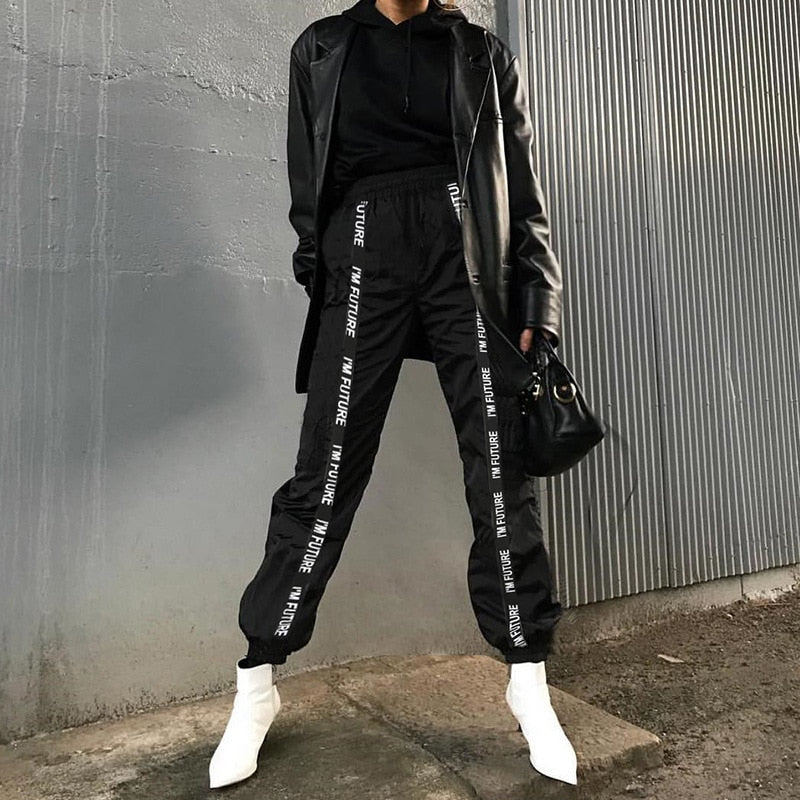 Sweatpants Trousers Hip Hop Loose Jogger Mujer Sporting Streetwear