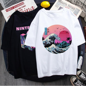 Vaporwave Aesthetic Funny Cartoon T Shirt