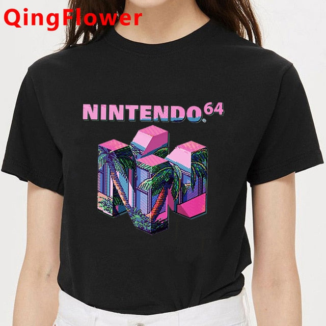 Vaporwave Aesthetic Funny Cartoon T Shirt