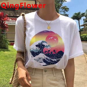 Vaporwave Aesthetic Funny Cartoon T Shirt