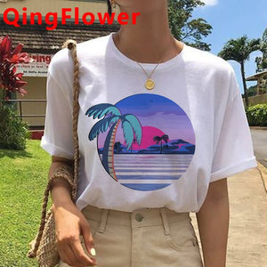 Vaporwave Aesthetic Funny Cartoon T Shirt