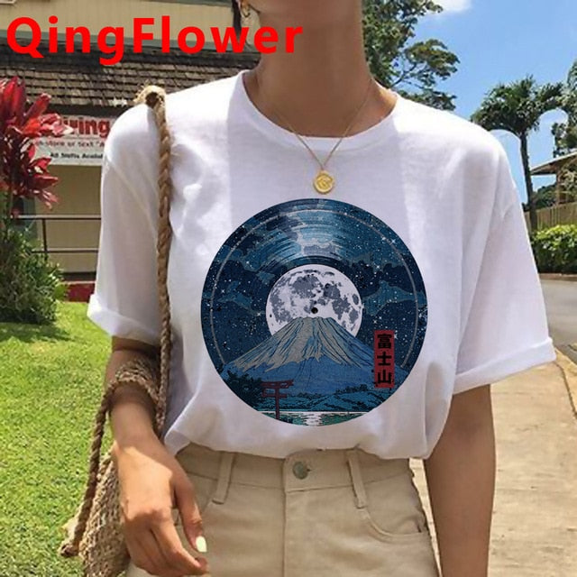 Vaporwave Aesthetic Funny Cartoon T Shirt