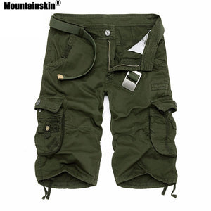 Mountainskin Summer Men's Camo Cargo Shorts