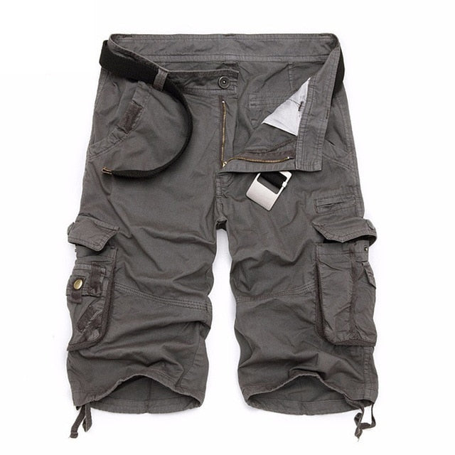 Mountainskin Summer Men's Camo Cargo Shorts