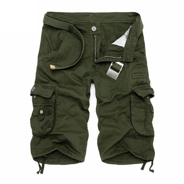 Mountainskin Summer Men's Camo Cargo Shorts