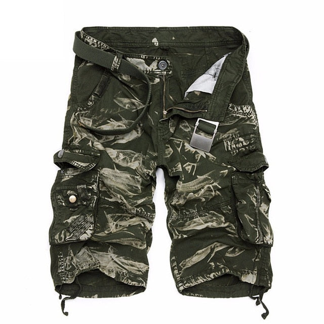 Mountainskin Summer Men's Camo Cargo Shorts