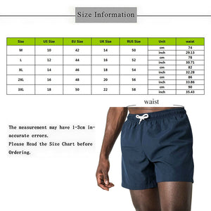 Casual Summer Jogger Breathable Elastic Waist Men's Short