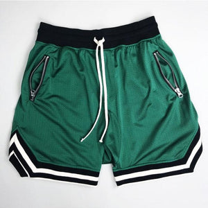 Men's Casual Shorts Hip Hop Streetwear Male Gyms Fitness Short