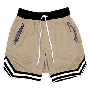 Men's Casual Shorts Hip Hop Streetwear Male Gyms Fitness Short