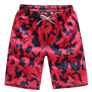 Summer New Casual Shorts Printed Beach