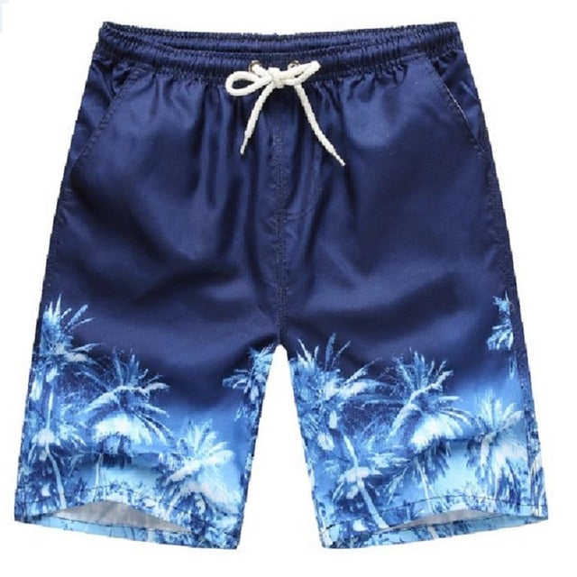 Summer New Casual Shorts Printed Beach