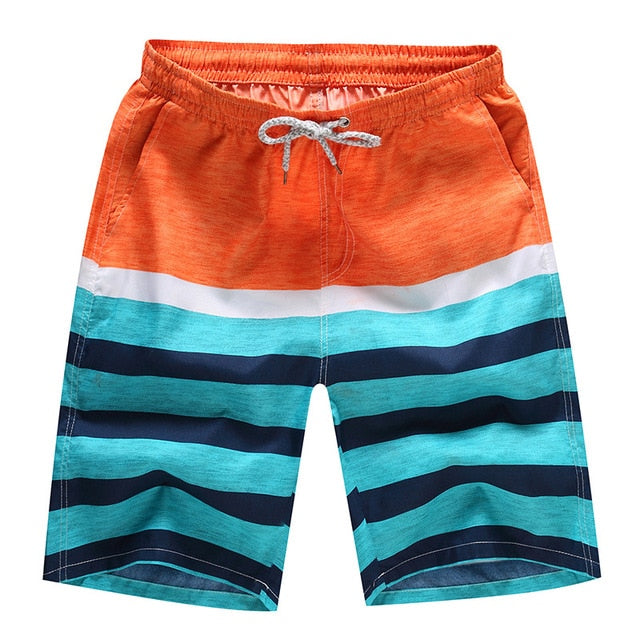 Summer New Casual Shorts Printed Beach