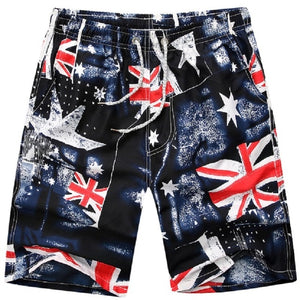 Summer New Casual Shorts Printed Beach