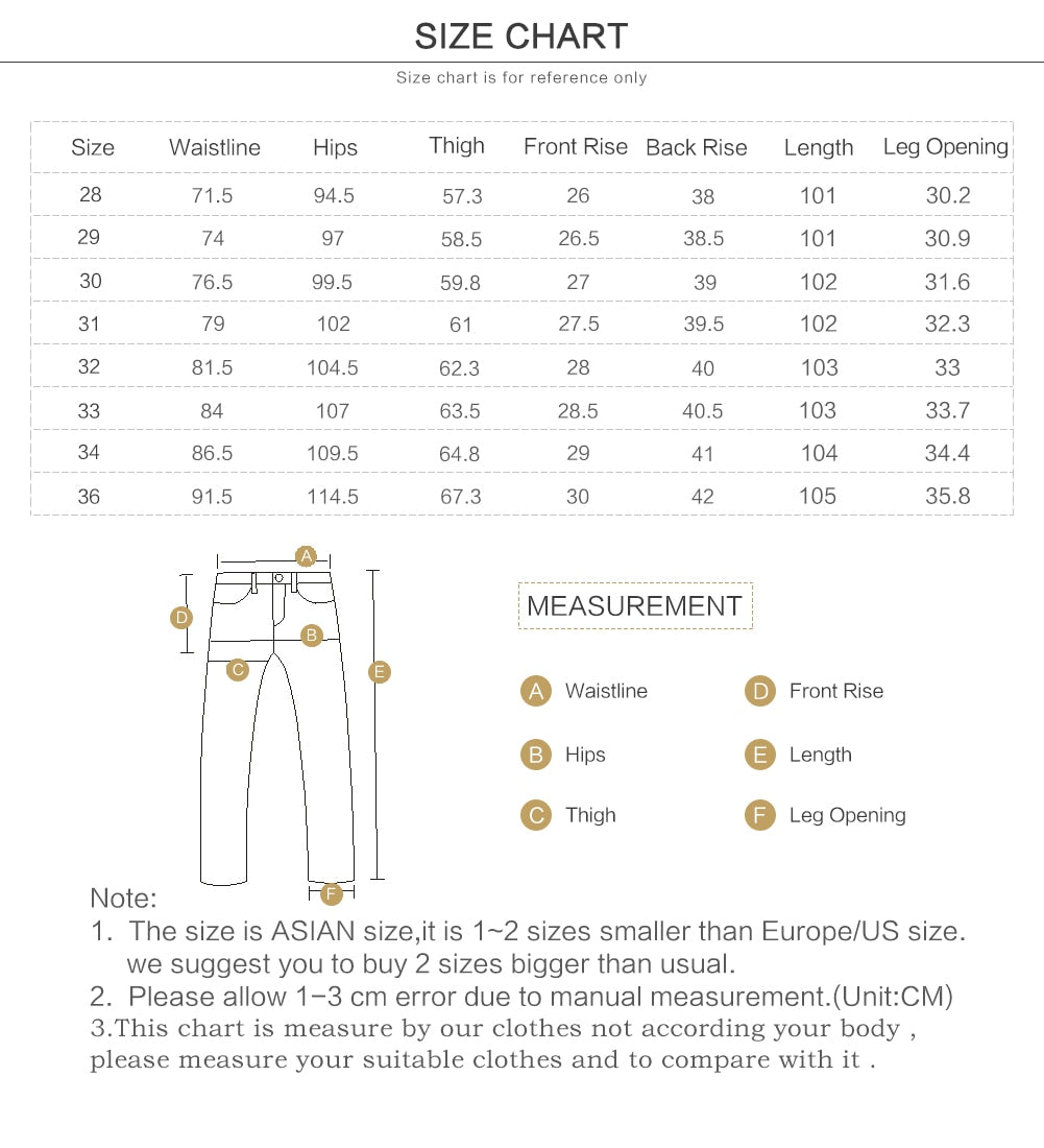 SIMWOOD Slim Fit Jeans Men fashion Casual Ripped Hole Denim