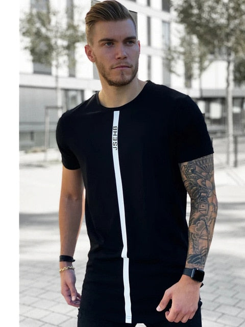 NEW Cotton Men Casual T-shirt