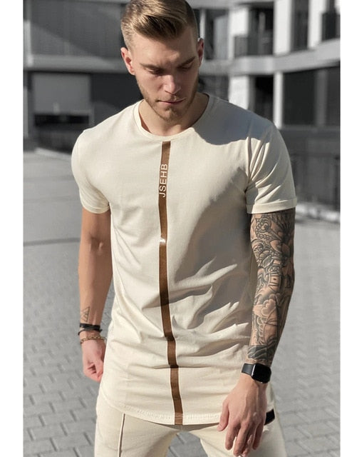 NEW Cotton Men Casual T-shirt