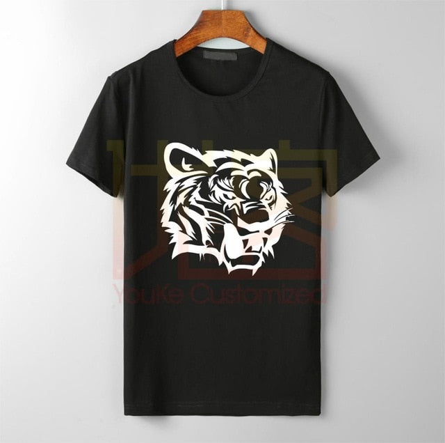 Retro Philip Logo Cotton T Shirt Graphic Shirt